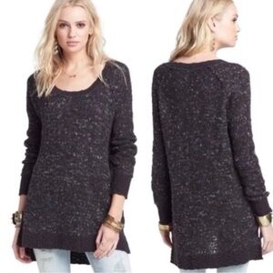 Free People Honeycomb Jeepster Wool Blend Sweater SZ M